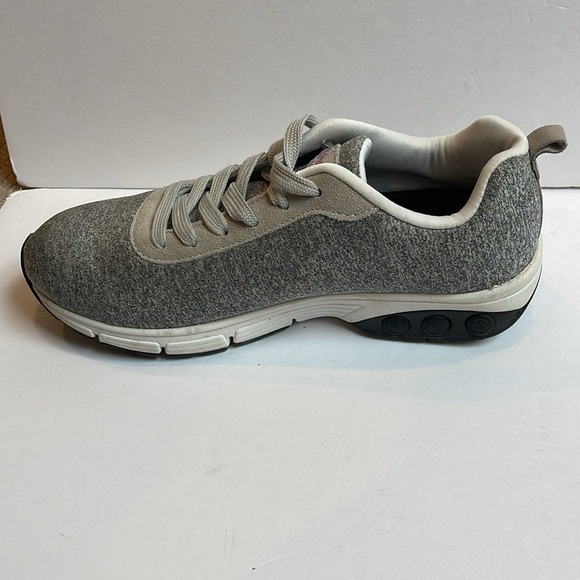 Therafit Women’s‎ Grey Pink Sneakers 7 - Picture 5 of 8